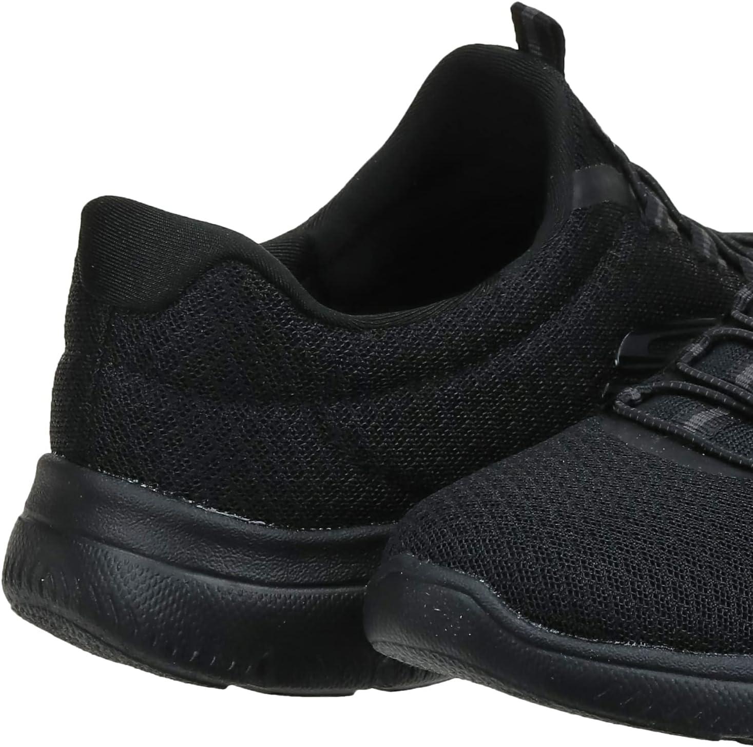 imageSkechers Womens Summitstop PlayerBlack Mesh Pink Trim