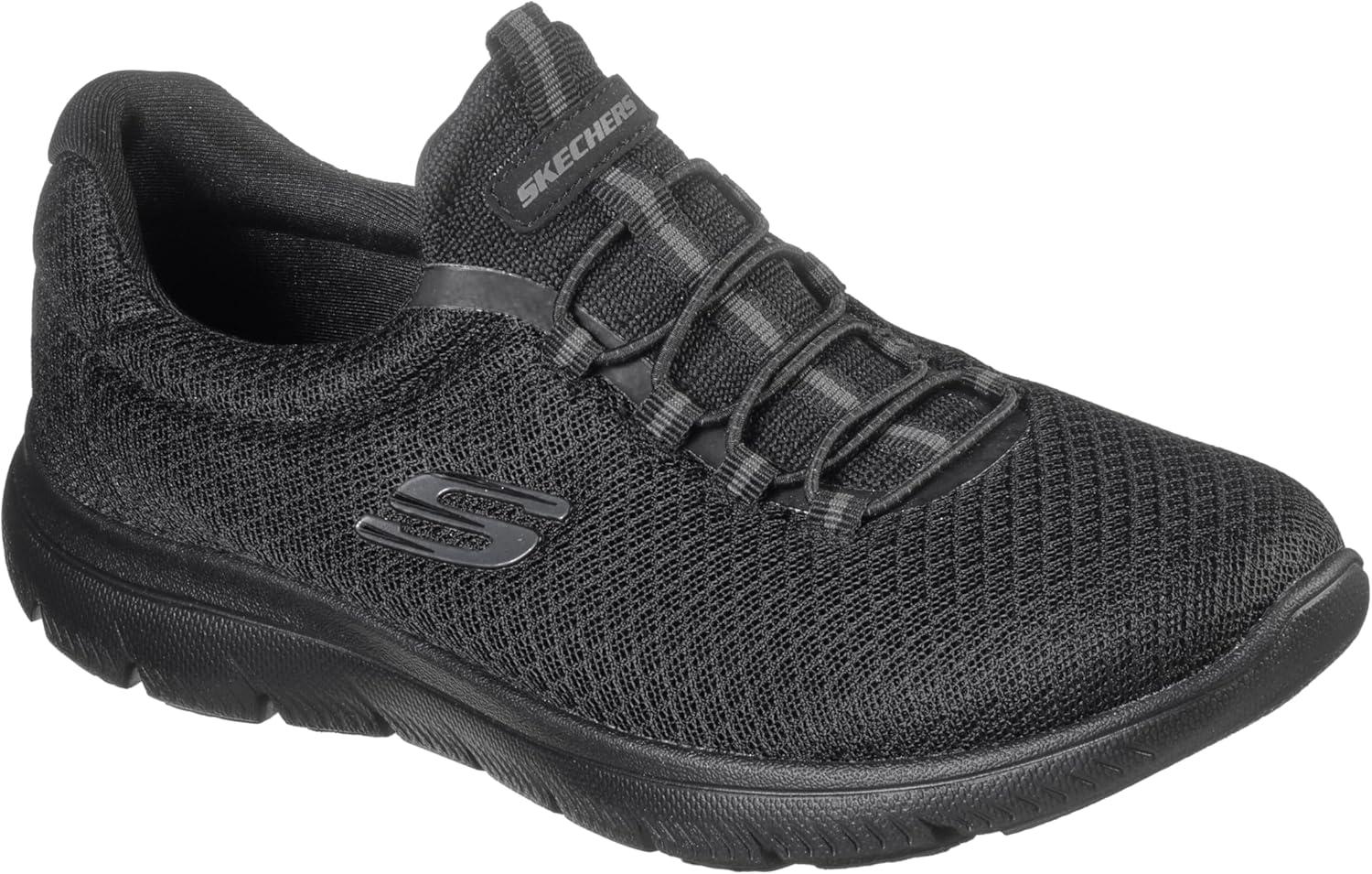 imageSkechers Womens Summitstop PlayerBlackBlackbbk