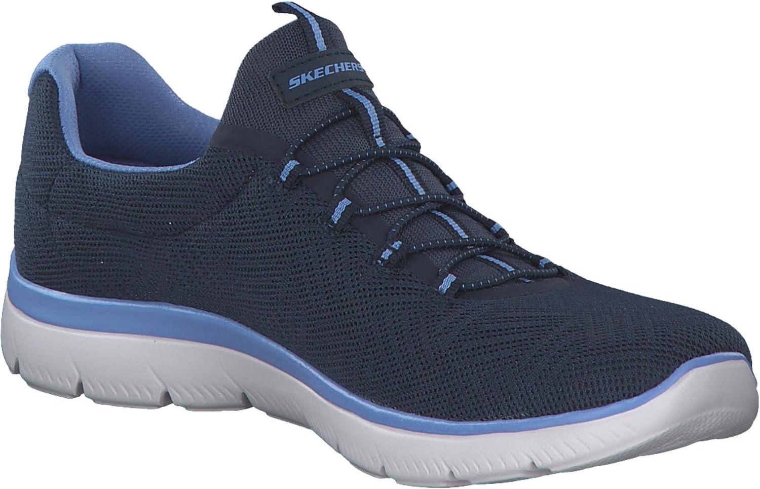 imageSkechers Womens Summitstop PlayerNavy Mesh Blue Trim
