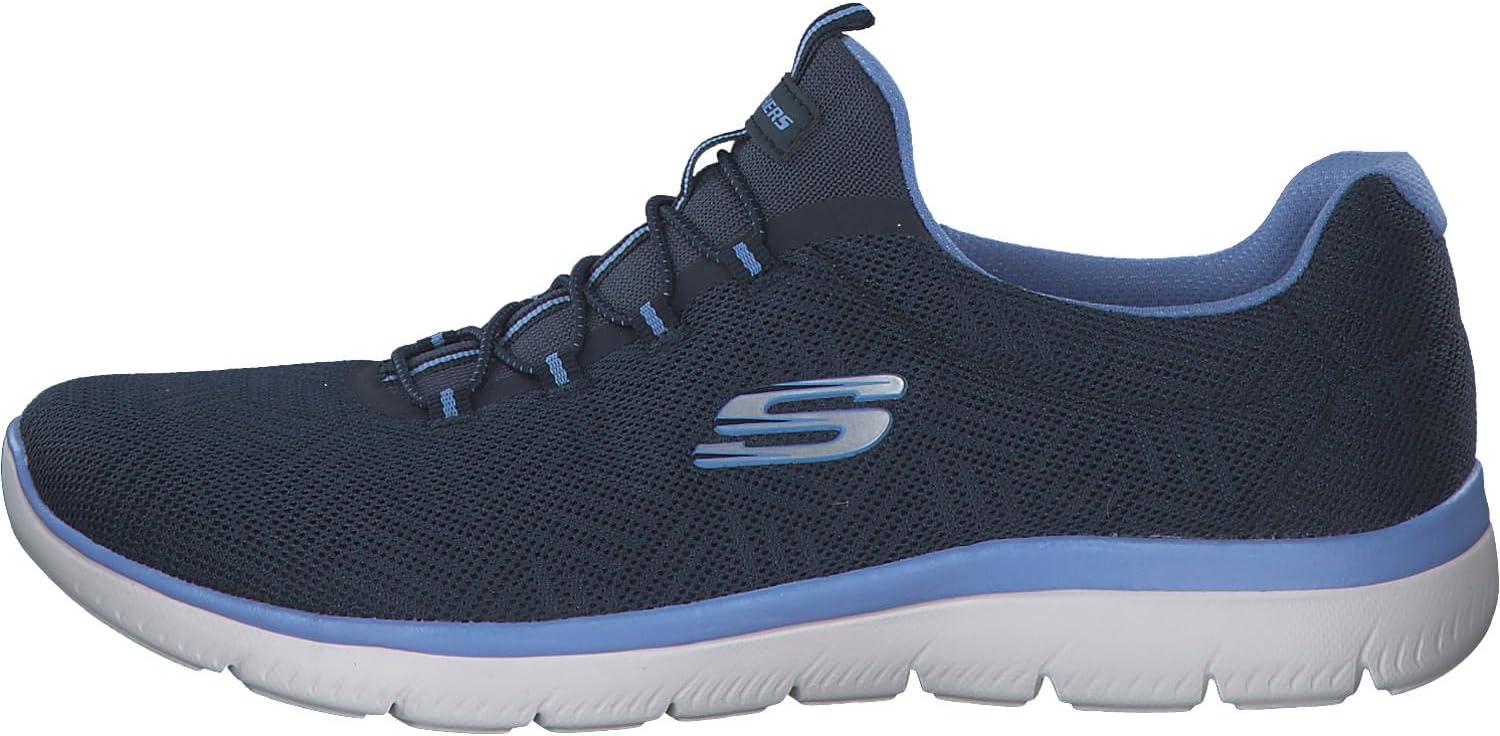imageSkechers Womens Summitstop PlayerNavy Mesh Blue Trim