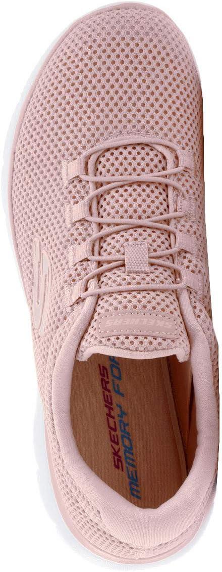 imageSkechers Womens Summitstop PlayerPink Mesh White Trim