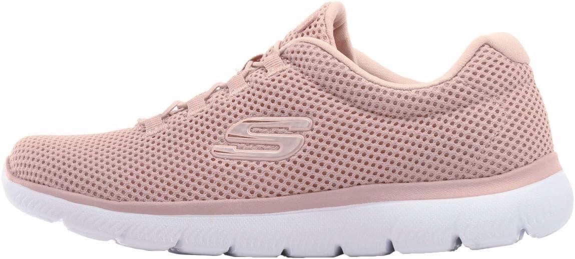 imageSkechers Womens Summitstop PlayerRose Mesh White Trim