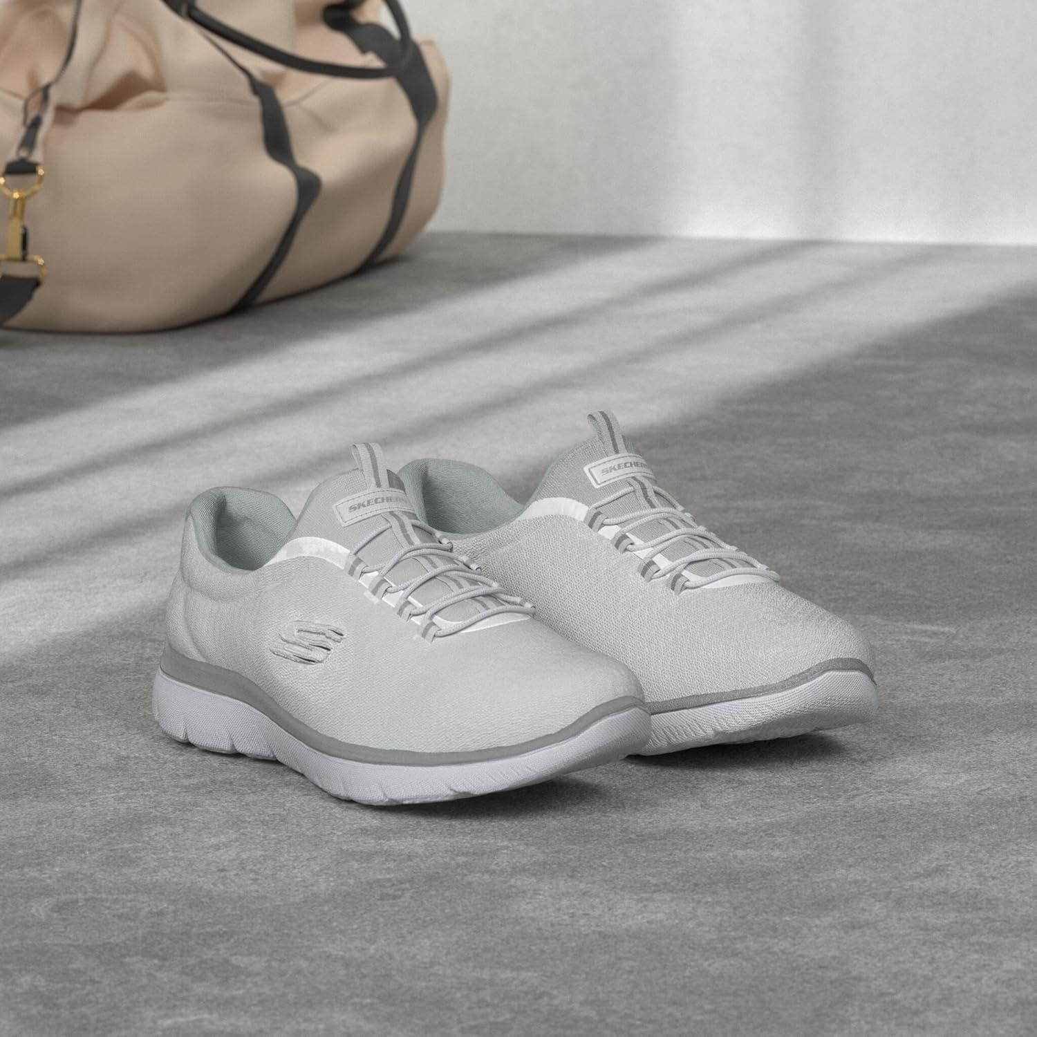 imageSkechers Womens Summitstop PlayerWhiteSilver