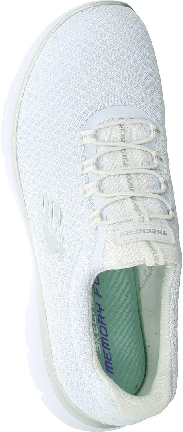 imageSkechers Womens Summitstop PlayerWhiteSilver