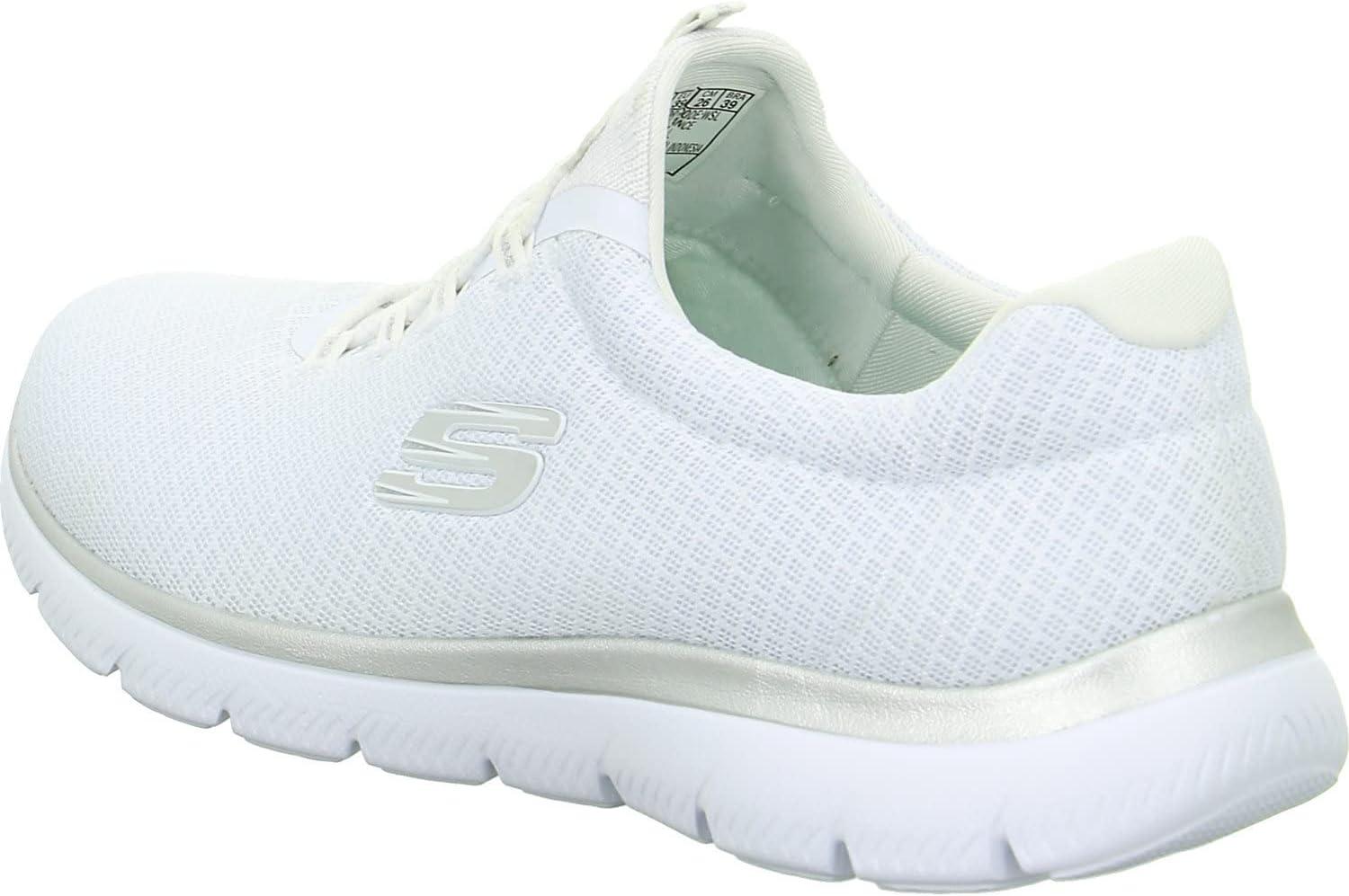 imageSkechers Womens Summitstop PlayerWhiteSilver