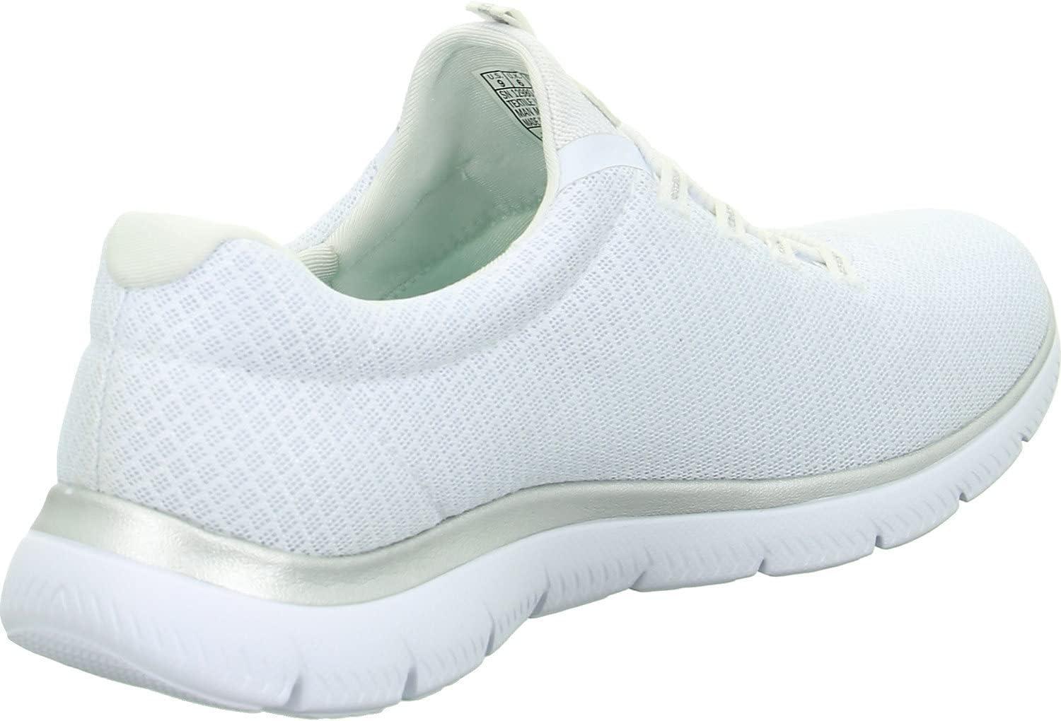 imageSkechers Womens Summitstop PlayerWhiteSilver