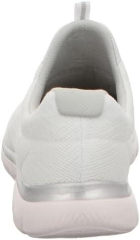 imageSkechers Womens Summitstop PlayerWhiteSilverwsl