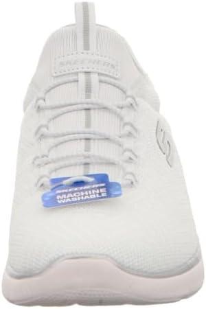 imageSkechers Womens Summitstop PlayerWhiteSilverwsl