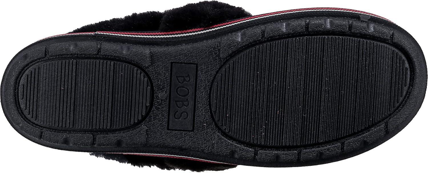imageSkechers Womens Too Cozy SlipperBlack Multi Microfiber Suede