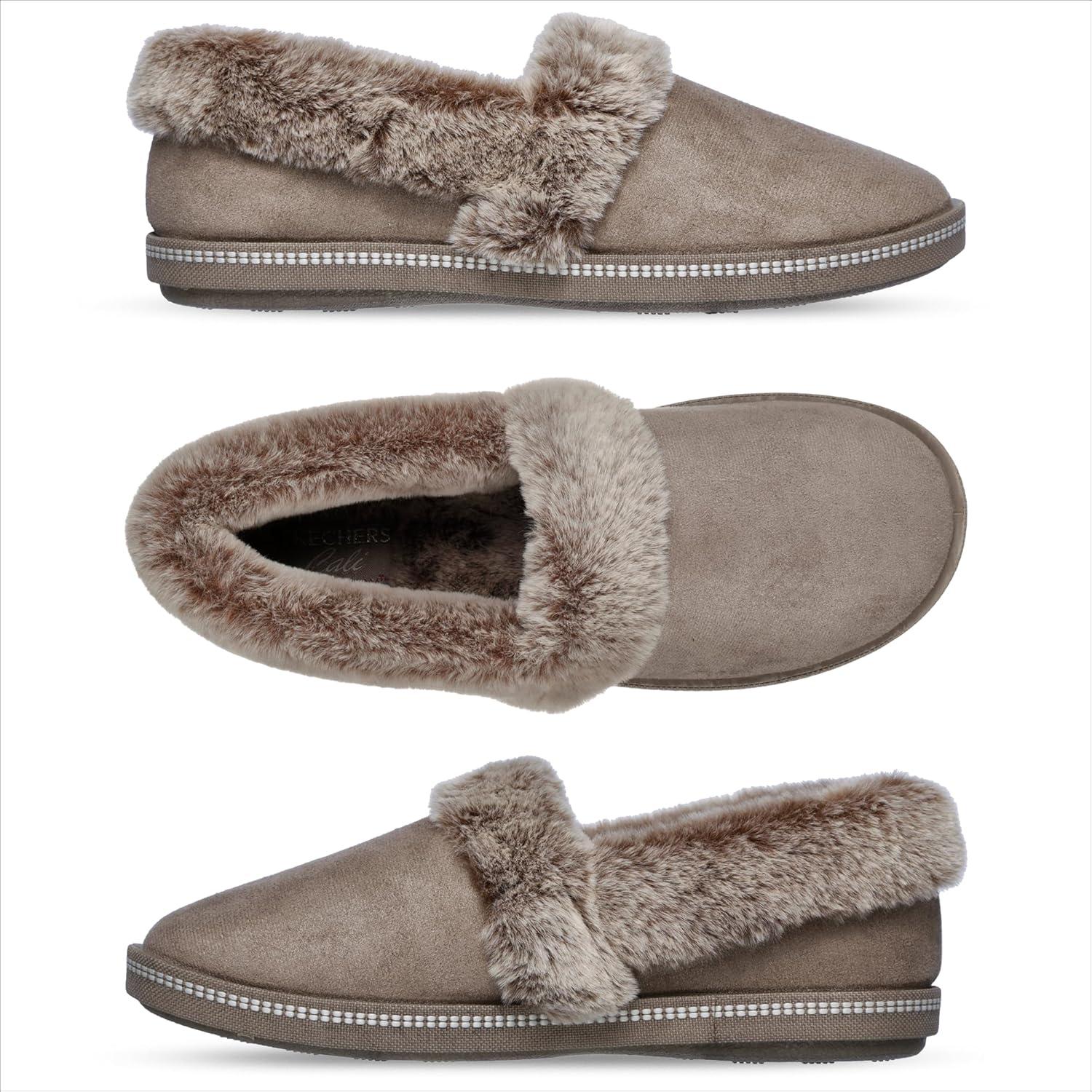 imageSkechers Womens Too Cozy SlipperDark Taupe