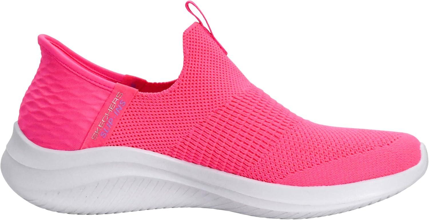 imageSkechers Womens Ultra Flex 30 Cozy StreakSneakerHot Pink