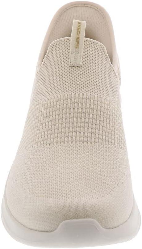 imageSkechers Womens Ultra Flex 30 Cozy StreakSneakerNatural Knit Trim