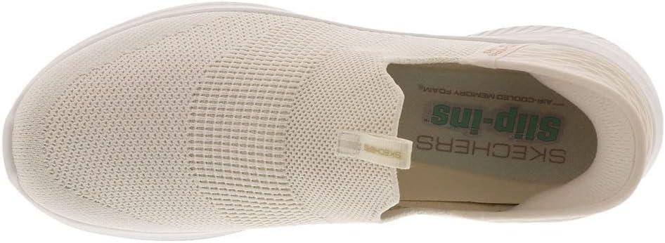 imageSkechers Womens Ultra Flex 30 Cozy StreakSneakerNatural Knit Trim