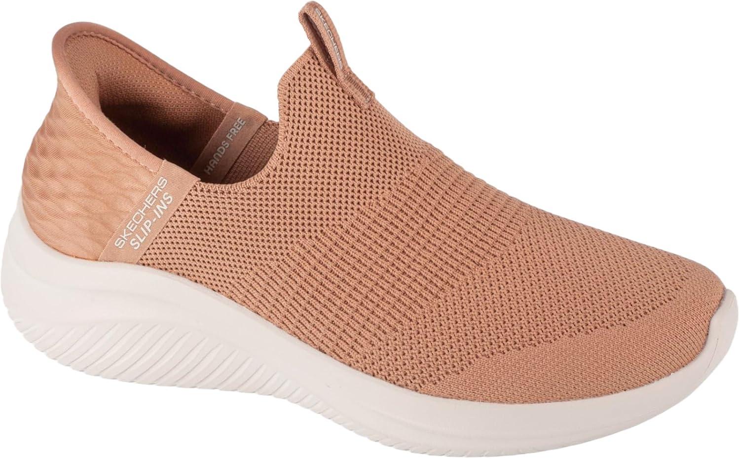 imageSkechers Womens Ultra Flex 30 Cozy StreakSneakerTantan