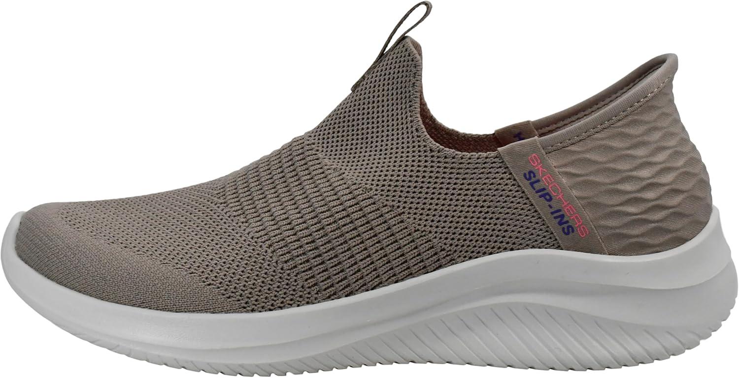 imageSkechers Womens Ultra Flex 30 Cozy StreakSneakerTaupe