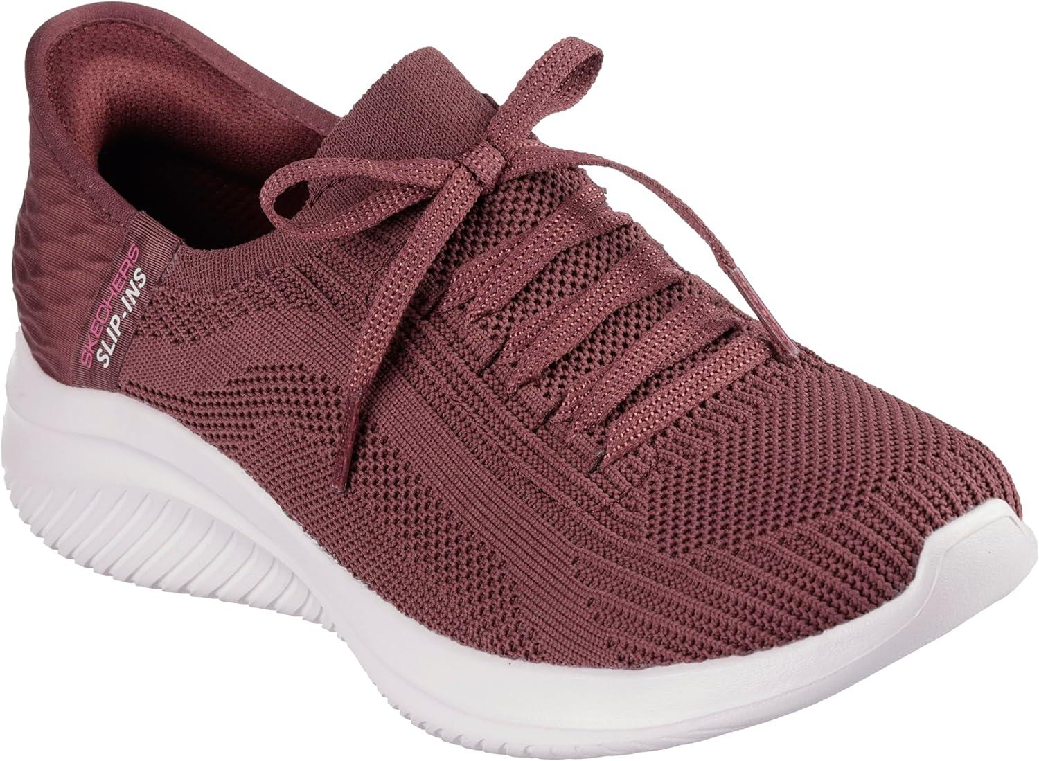 imageSkechers Womens Ultra Flex 30 Brilliant Path SneakersBurgburgundy