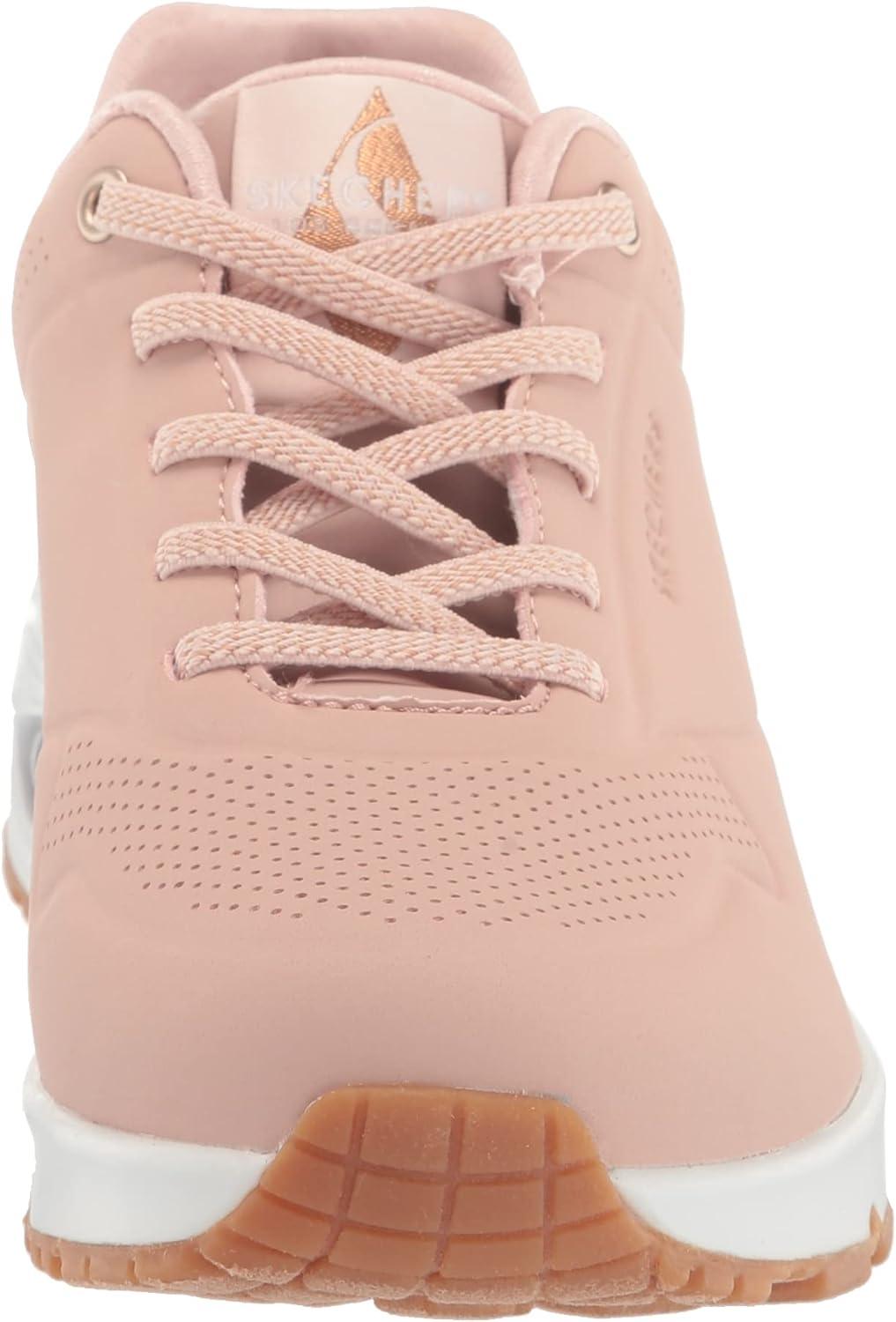 imageSkechers Womens Uno Shimmer Away Wedge Slipon Fashion SneakersBlsh