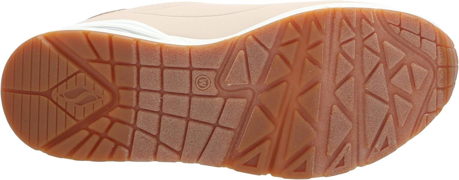 imageSkechers Womens Uno Shimmer Away Wedge Slipon Fashion SneakersNatural