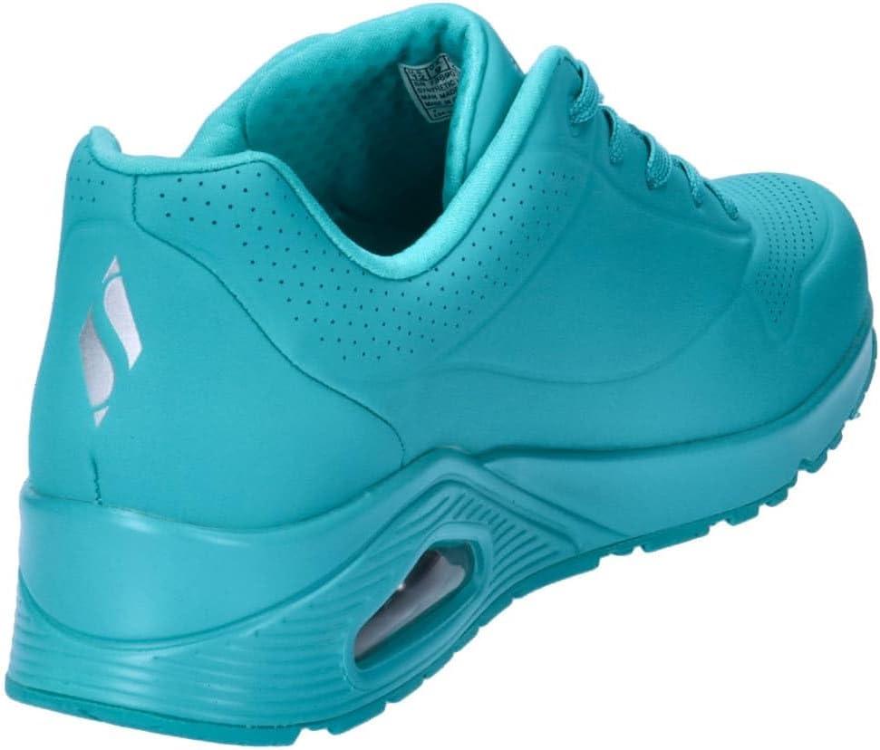 imageSkechers Womens Uno Stand on AirTurquoise Durabuck Mesh