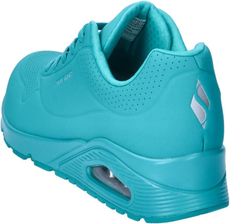 imageSkechers Womens Uno Stand on AirTurquoise Durabuck Mesh
