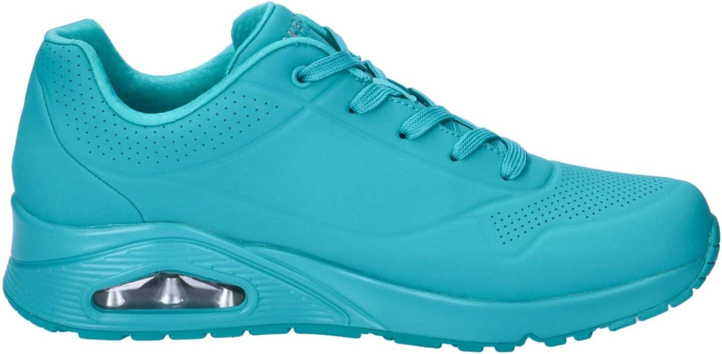 imageSkechers Womens Uno Stand on AirTurquoise Durabuck Mesh