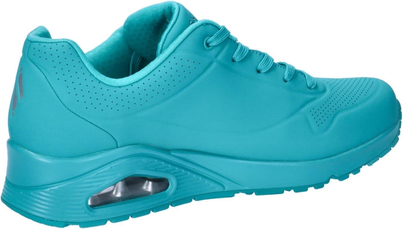 imageSkechers Womens Uno Stand on AirTurquoise Durabuck Mesh