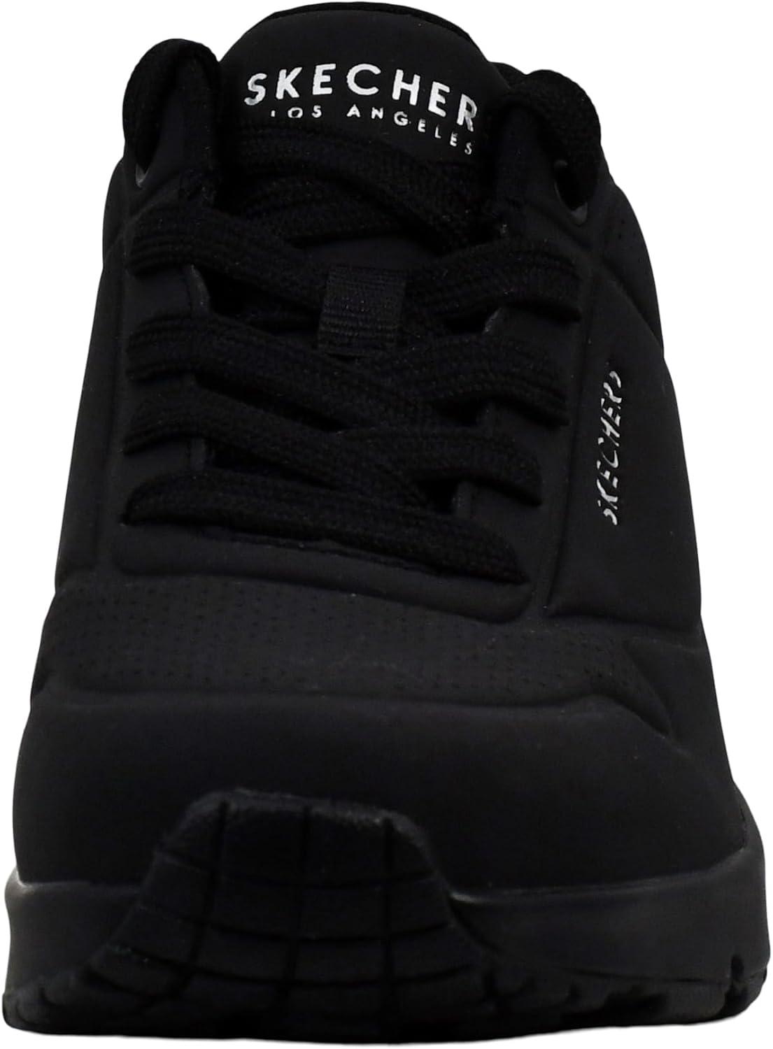 imageSkechers Womens UnoNight Shades Sneaker AirCooled Memory Foam SkechAir Midsole Durabuck UpperBlackBlack