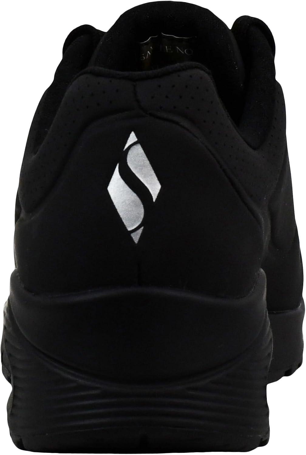 imageSkechers Womens UnoNight Shades Sneaker AirCooled Memory Foam SkechAir Midsole Durabuck UpperBlackBlack