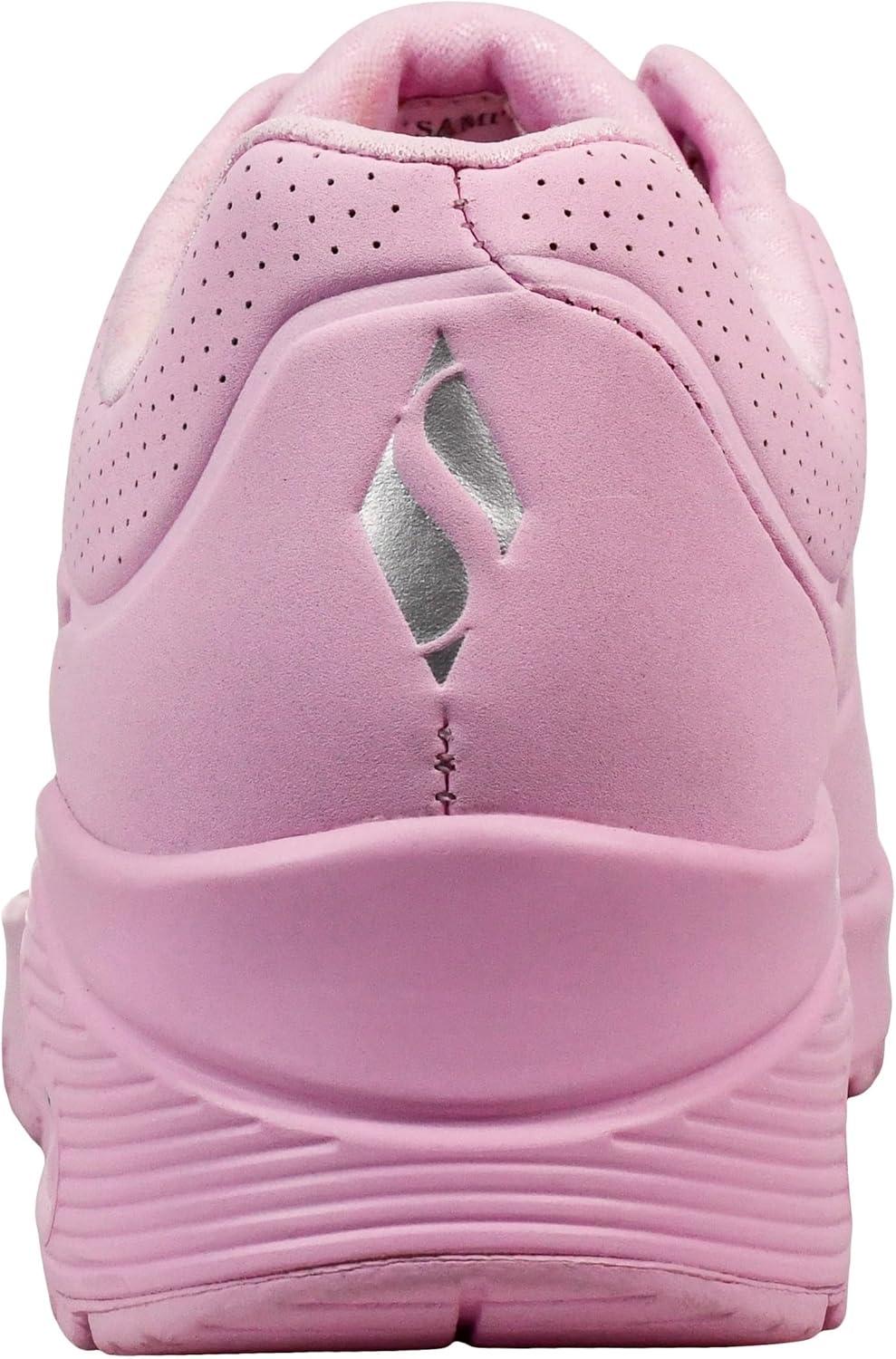 imageSkechers Womens UnoNight Shades Sneaker AirCooled Memory Foam SkechAir Midsole Durabuck UpperLight Pink