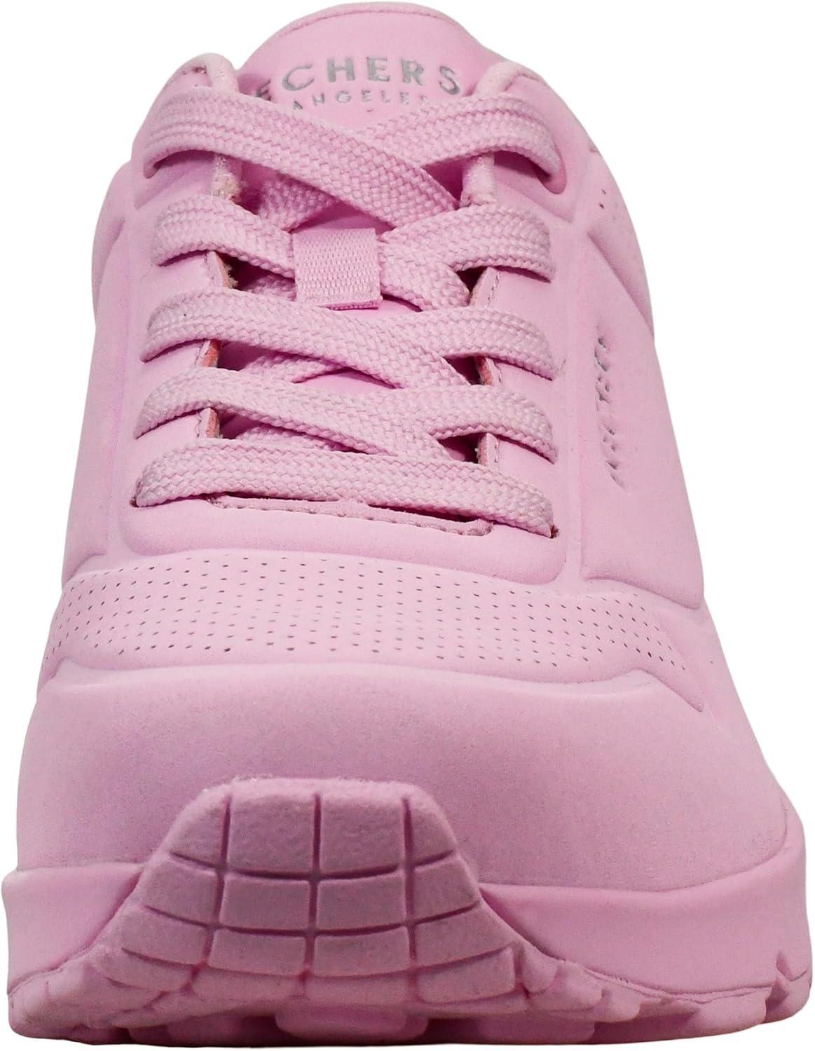 imageSkechers Womens UnoNight Shades Sneaker AirCooled Memory Foam SkechAir Midsole Durabuck UpperLight Pink