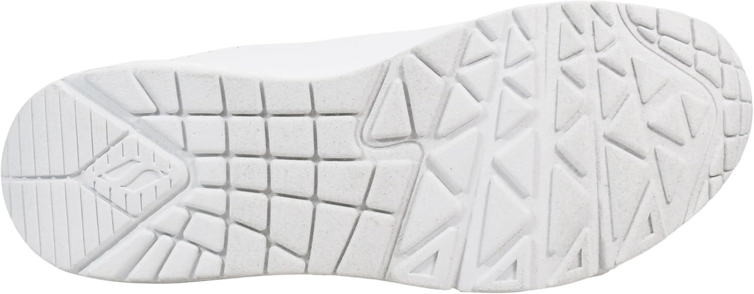 imageSkechers Womens UnoNight Shades Sneaker AirCooled Memory Foam SkechAir Midsole Durabuck UpperWhite
