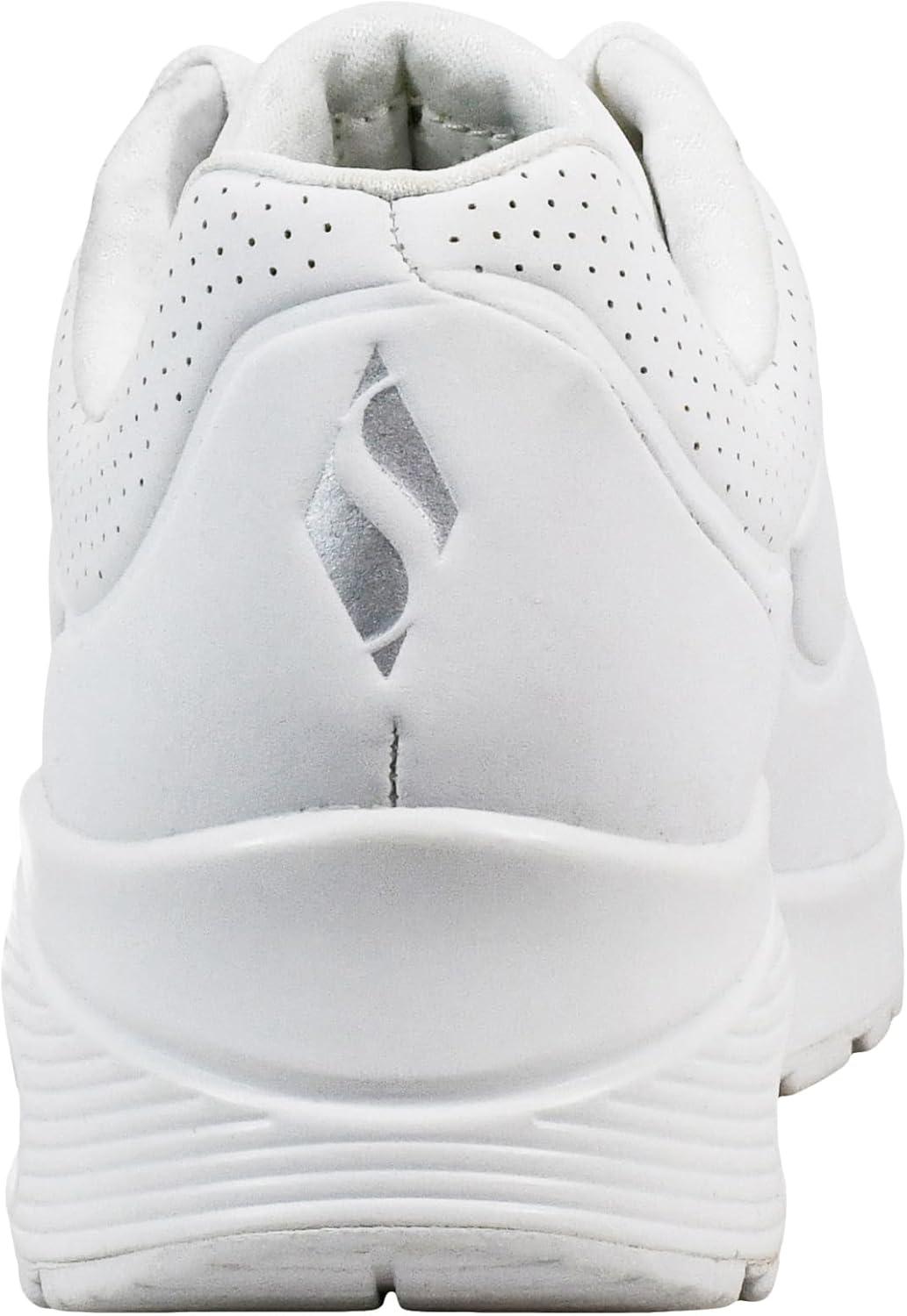 imageSkechers Womens UnoNight Shades Sneaker AirCooled Memory Foam SkechAir Midsole Durabuck UpperWhite