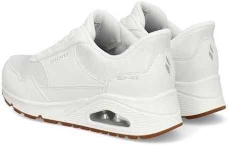 imageSkechers Womens UnoNight Shades Sneaker AirCooled Memory Foam SkechAir Midsole Durabuck UpperWhite Banksia