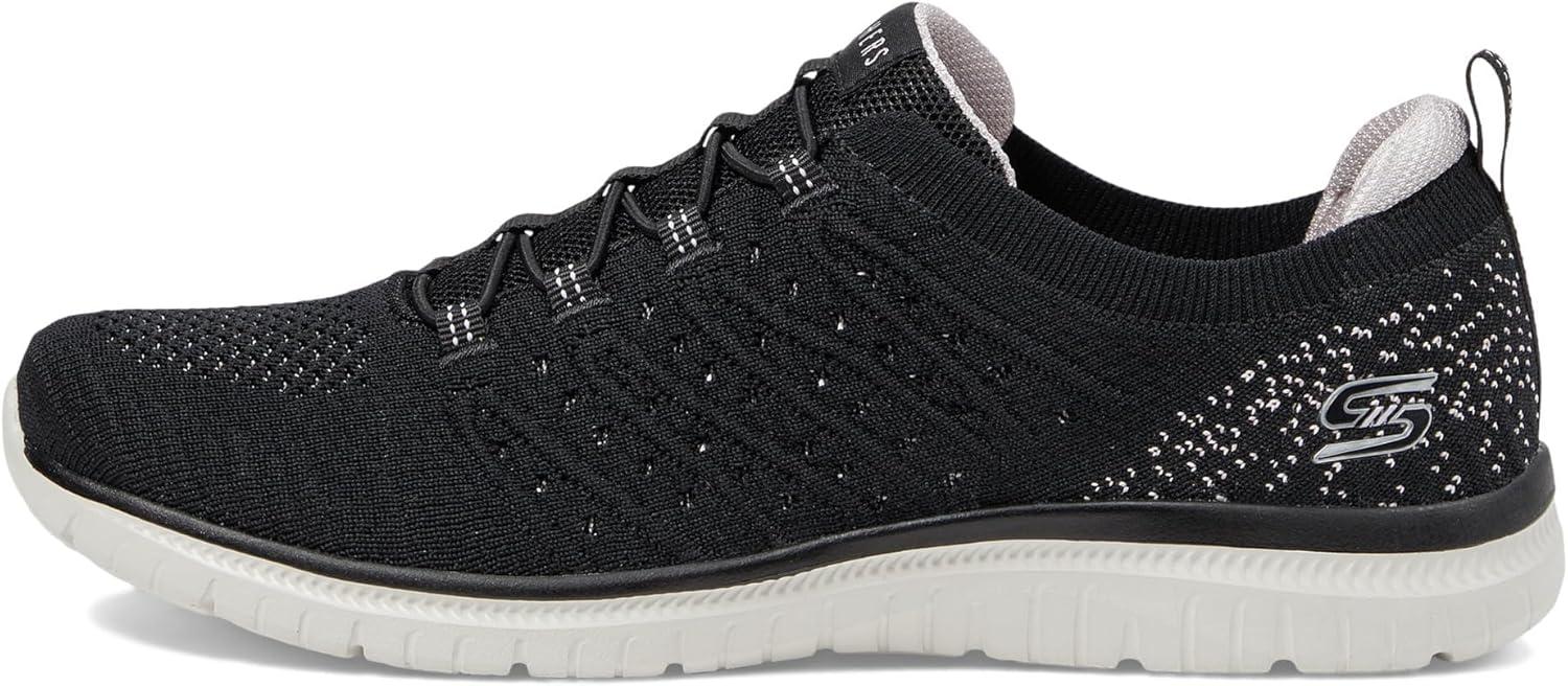 imageSkechers Womens Virtue Show RunnerBlackPinkbkpk