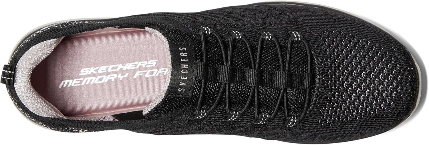 imageSkechers Womens Virtue Show RunnerBlackPinkbkpk