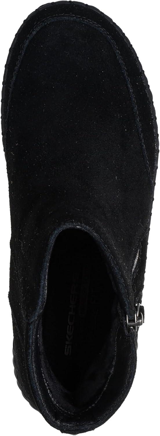 imageSkechers Womens Wilshire BLVDWeekend Crush Ankle BootBlackBlack