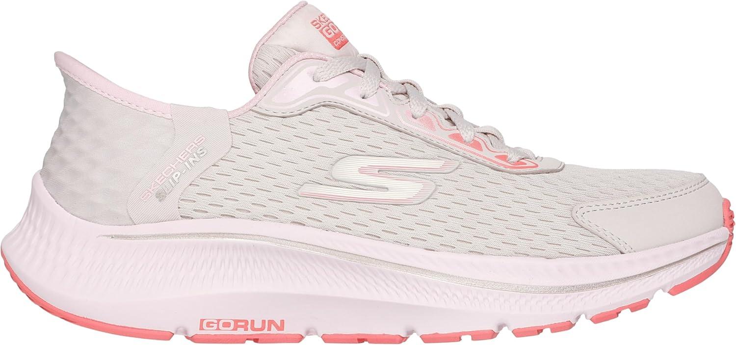 imageSkechers Womens Womens Hands Free Slipins Go Run Consistent 20 Endure SneakerNatural
