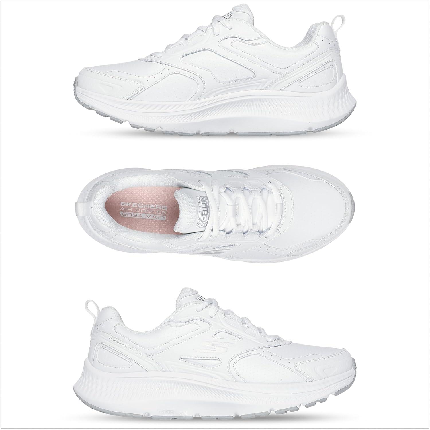 imageSkechers Womens Womens Hands Free Slipins Go Run Consistent 20 Endure SneakerWhite