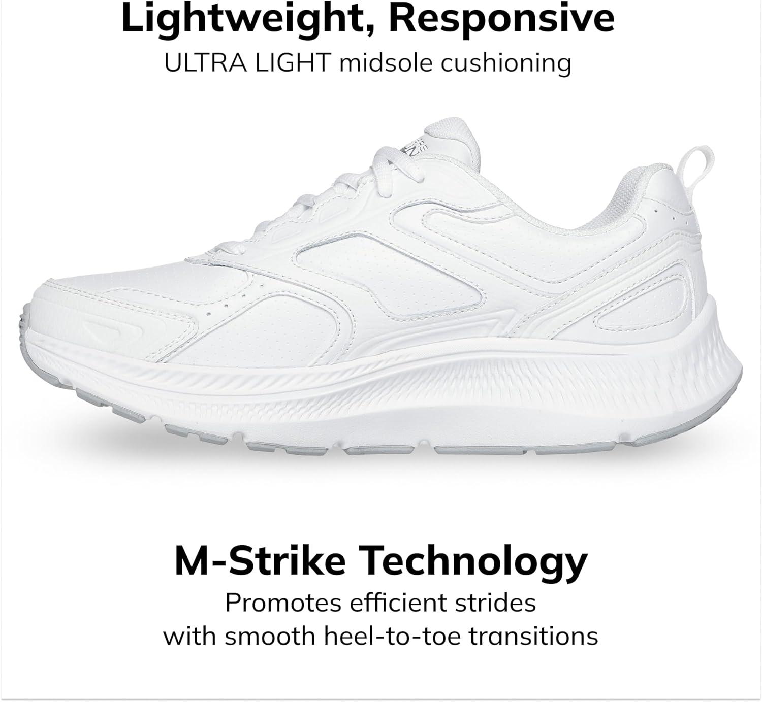 imageSkechers Womens Womens Hands Free Slipins Go Run Consistent 20 Endure SneakerWhite