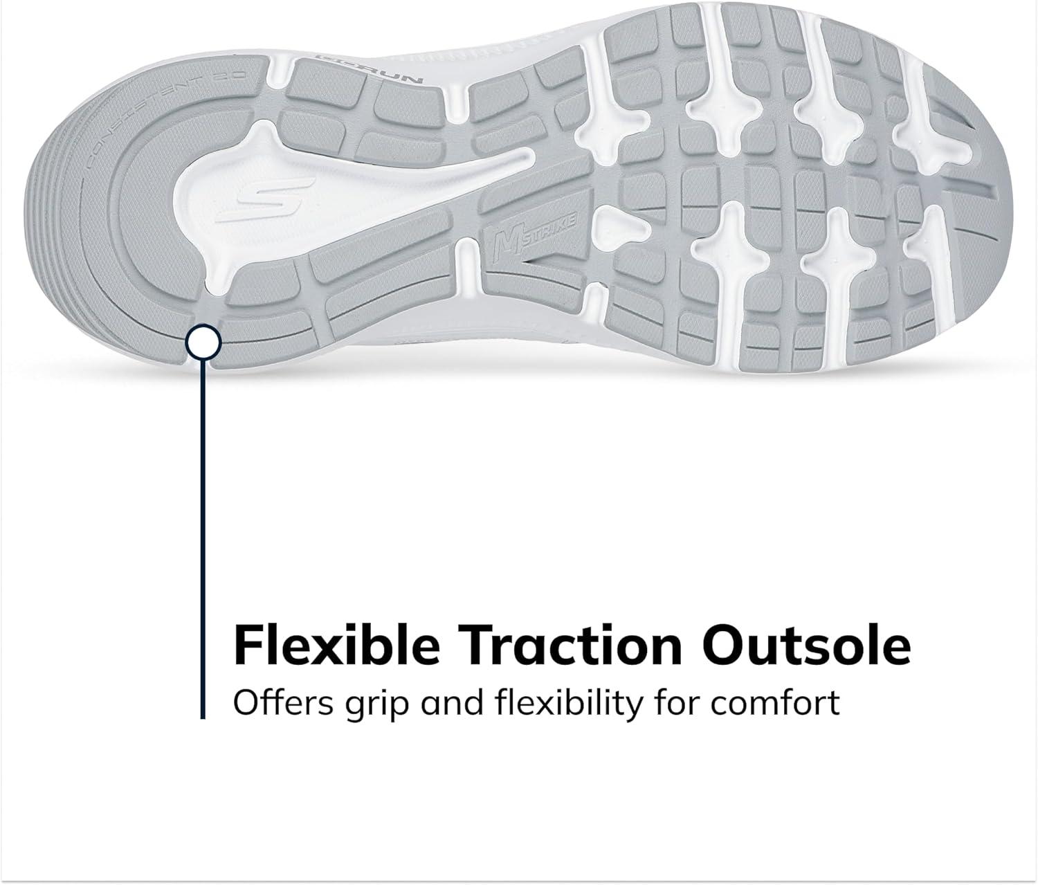 imageSkechers Womens Womens Hands Free Slipins Go Run Consistent 20 Endure SneakerWhite