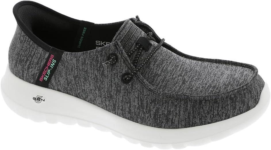 imageSkechers Womens Womens Hands Free Slipins Go Walk Joy Moc Toe Casual ShoeBlack