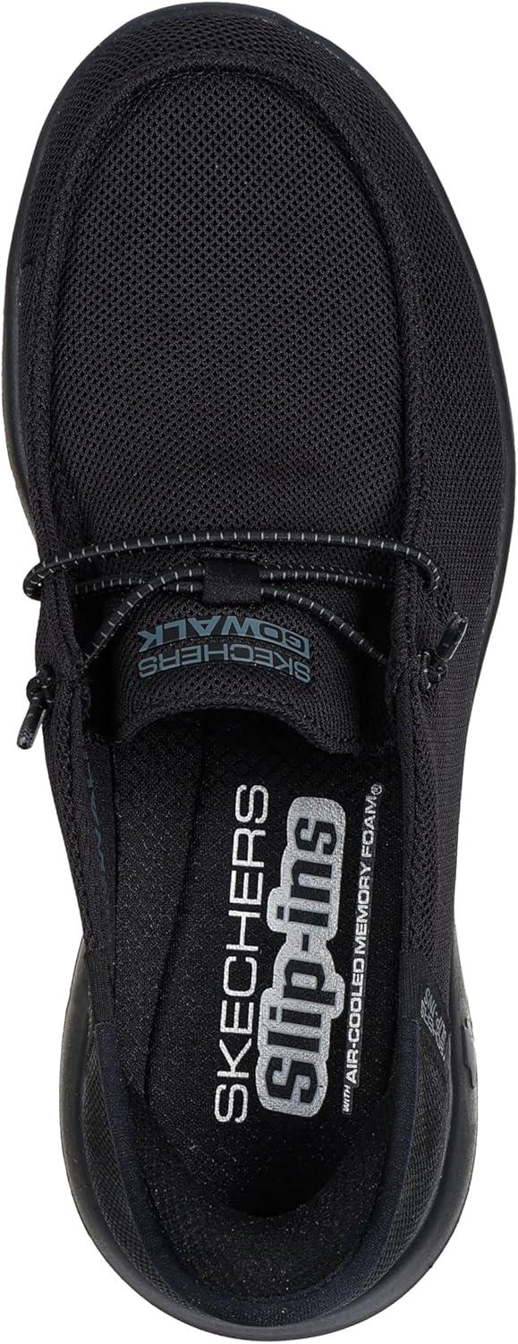 imageSkechers Womens Womens Hands Free Slipins Go Walk Joy Moc Toe Casual ShoeBlackBlack