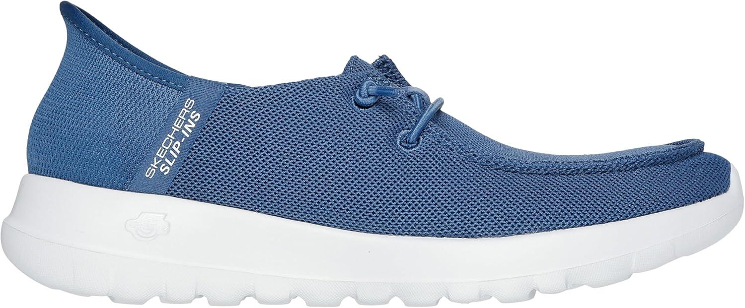 imageSkechers Womens Womens Hands Free Slipins Go Walk Joy Moc Toe Casual ShoeBlue