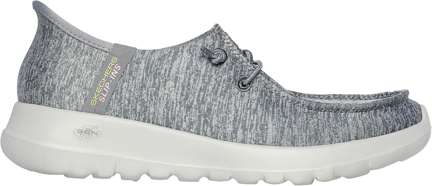 imageSkechers Womens Womens Hands Free Slipins Go Walk Joy Moc Toe Casual ShoeGrey