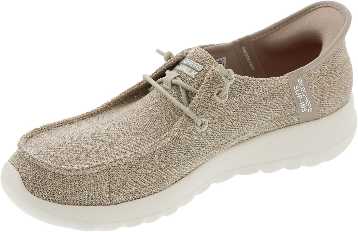 imageSkechers Womens Womens Hands Free Slipins Go Walk Joy Moc Toe Casual ShoeNatural