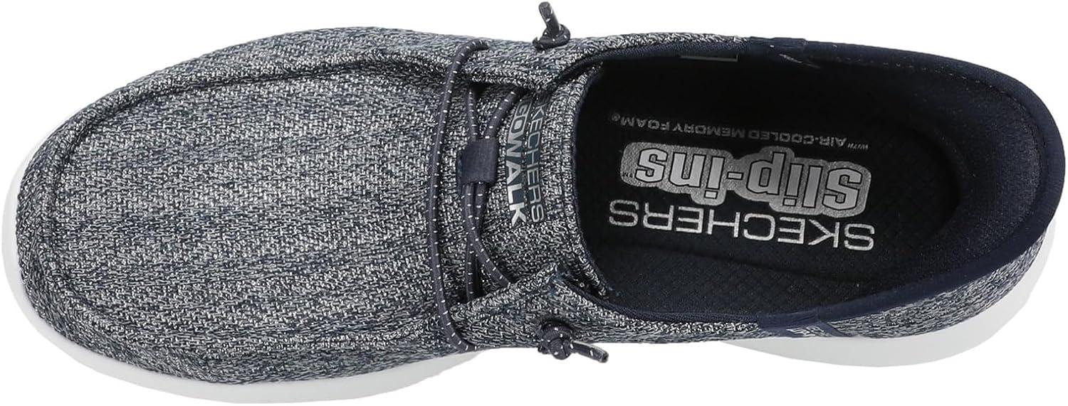 imageSkechers Womens Womens Hands Free Slipins Go Walk Joy Moc Toe Casual ShoeNavy