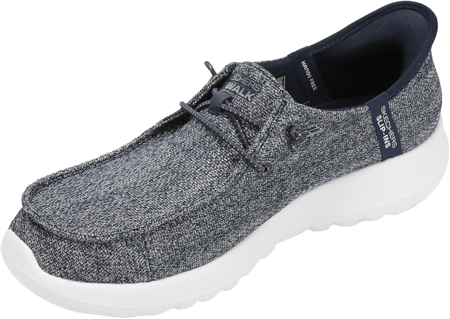 imageSkechers Womens Womens Hands Free Slipins Go Walk Joy Moc Toe Casual ShoeNavy