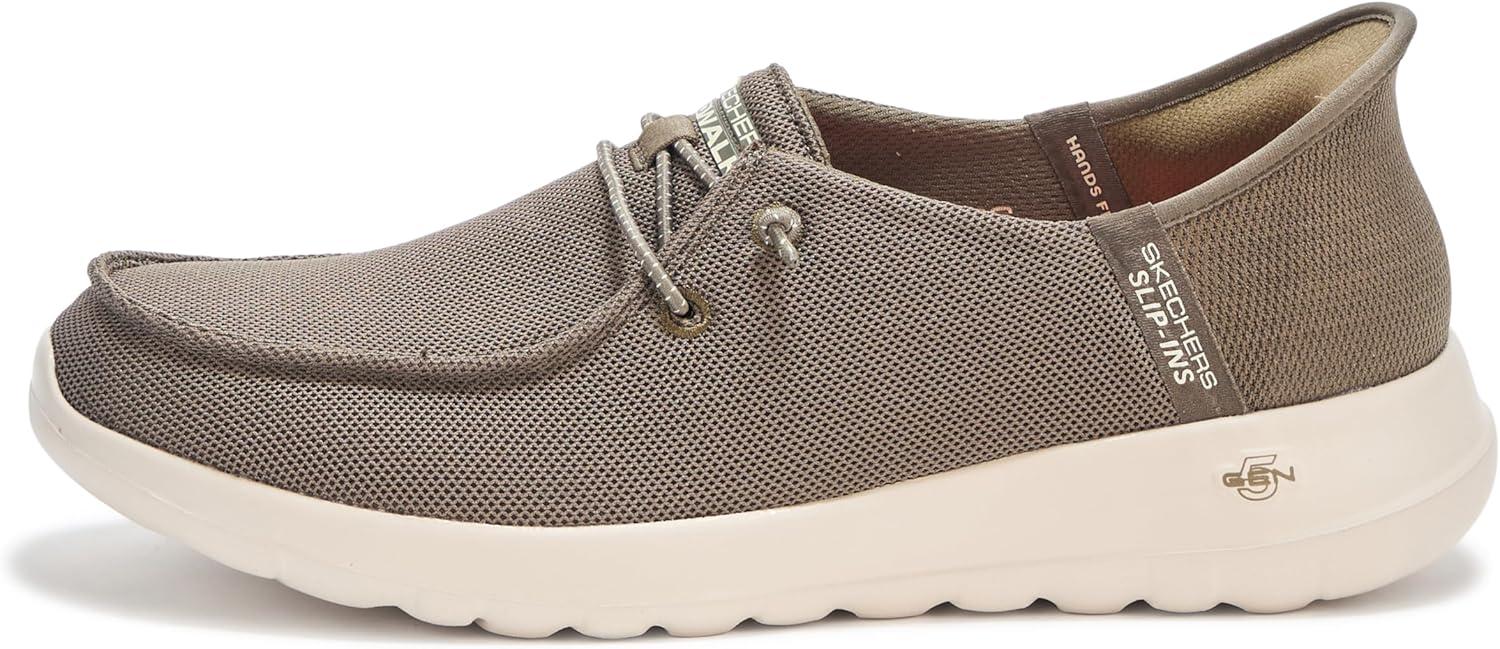 imageSkechers Womens Womens Hands Free Slipins Go Walk Joy Moc Toe Casual ShoeOlive