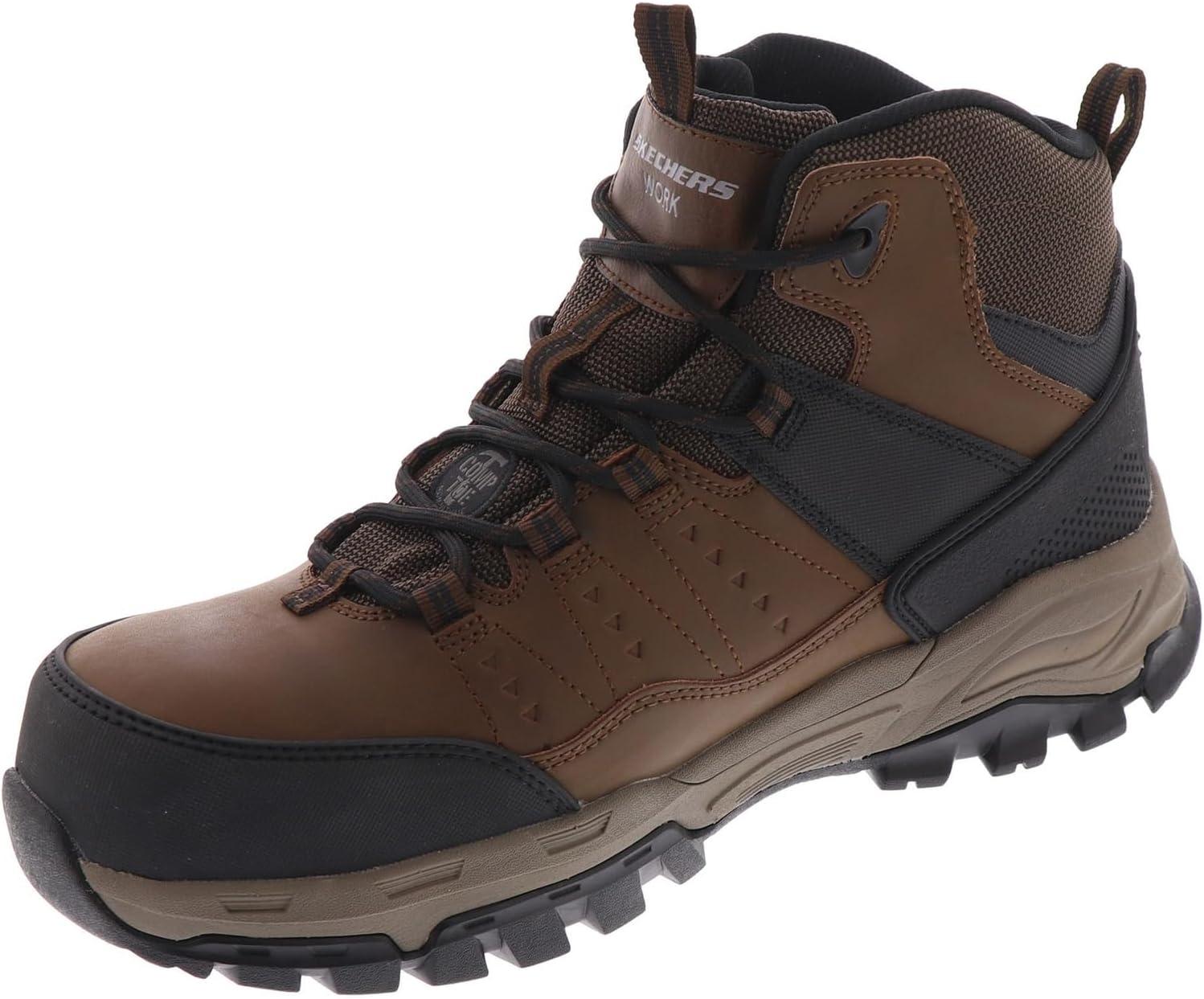 imageSkechers mens Arch Fit Tarver Composite ToeBrown