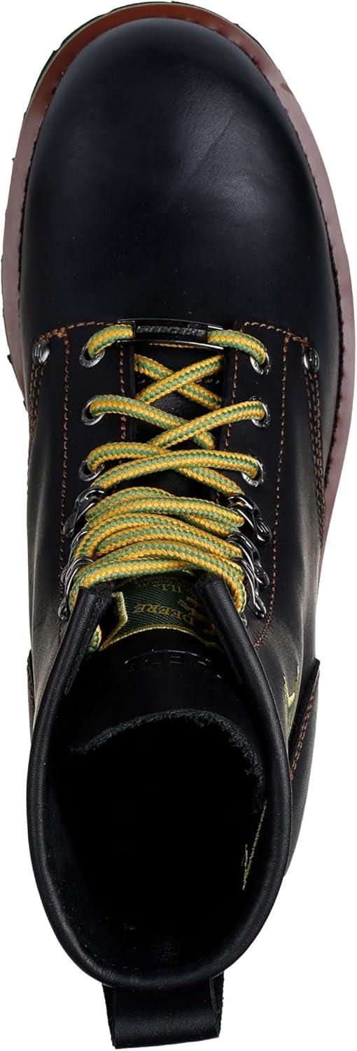 imageSkechers mens John Deere Cascades Leather Laceup Work BootsBlack